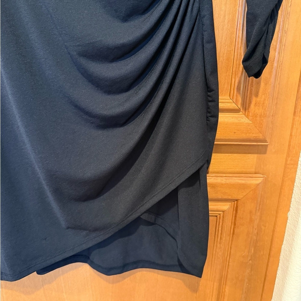 Blu Pepper Black Long Sleeve Dress - Picture 3 of 7